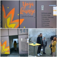 YogaLounge Eroeffnung am Juri-Gagarin Ring YogaLounge Eroeffnung am Juri-Gagarin Ring
